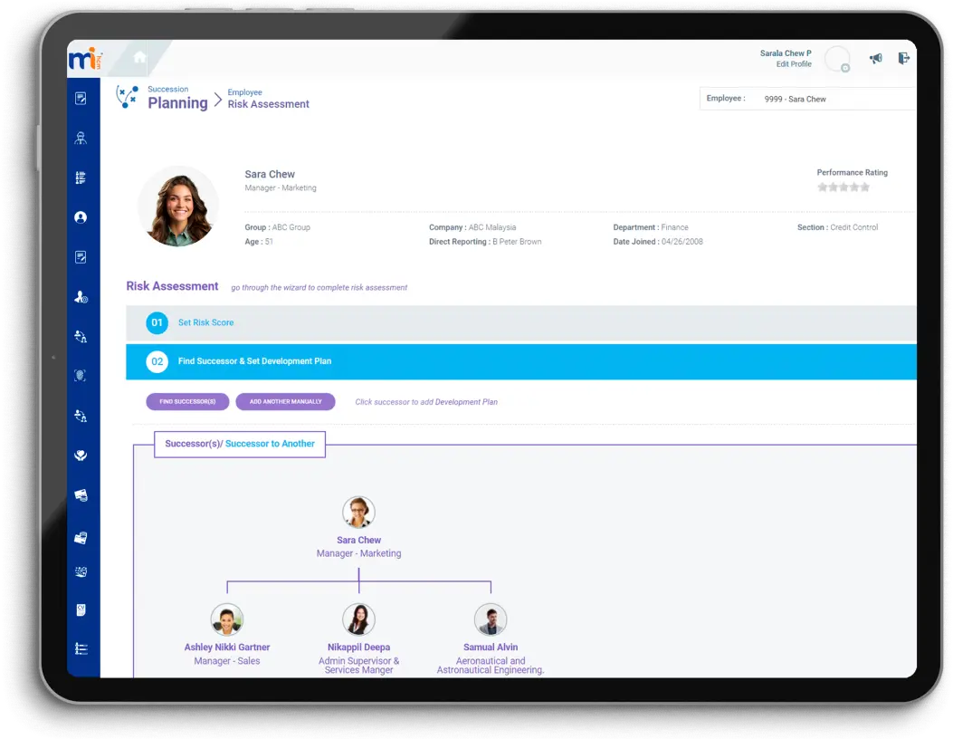 Succession Planning - MiHCM
